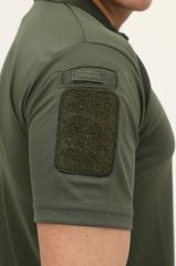 Single Sword Kısa Kollu Taktik  Polo Yaka Tişört HAKİ - 2XL