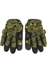 Single Sword Mechanix Tam Parmak Eldiven KAMUFLAJ - L