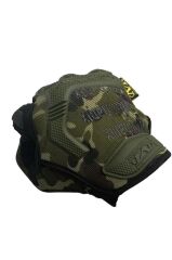 Single Sword Mechanix Tam Parmak Eldiven KAMUFLAJ - L