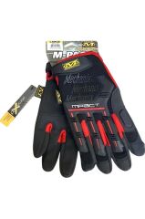 Single Sword Mechanix Tam Parmak Eldiven KIRMIZI - XL