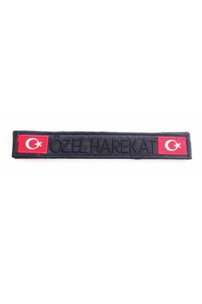 Single Sword Özel Harekat 3X17Cm Nakış Patch - Peç SİYAH