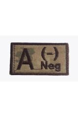 Single Sword Nakış Kan Grubu Patch - Peç