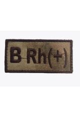 Single Sword Nakış Kan Grubu Patch - Peç