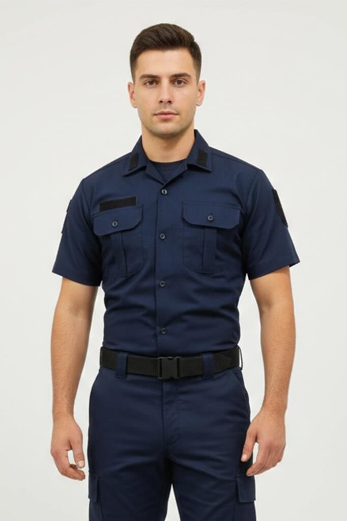 Asayiş Kısa Kollu Yazlık Gömlek Jandarma L