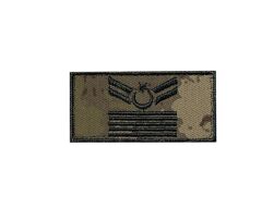 Single Sword TSK Mini Rütbe Nakış SÖZLEŞMELİ - SÖZLEŞMELİ