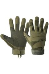 Single Sword BlackHawk Tam Parmak Tactical Pilot Eldiven M - SİYAH