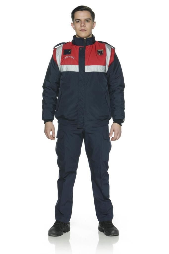 Single Sword Kolları Çıkabilen Jandarma Asayiş Yeni Tip Kışlık Mont XS