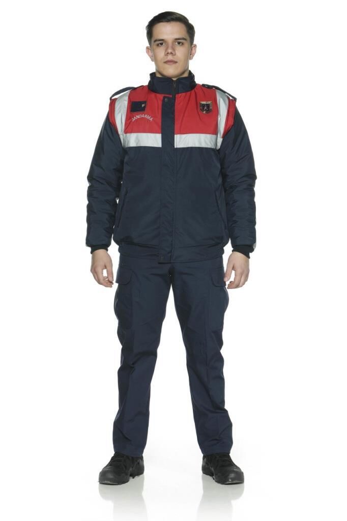 Single Sword Kolları Çıkabilen Jandarma Asayiş Yeni Tip Kışlık Mont S