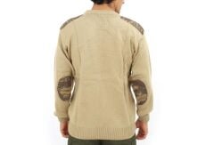 Single Sword TSK Örgü Asker Kazağı BEJ - M