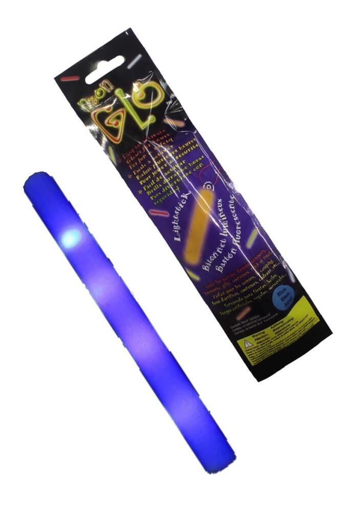 Neon Glo  Işık Çubuğu Kısa Mavi Çubuk Işık- Çubuk Işıklar- Fosforlu Işık Çubuğu- isik