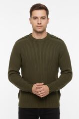 Single Sword TSK Örgü Asker Kazağı HAKİ - 2XL