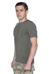 Single Sword Kısa Kol Microfiber T-Shirt Askeri ve Outdoor Microfiber Üst İçlik Fanila Tişört SİYAH - 2XL