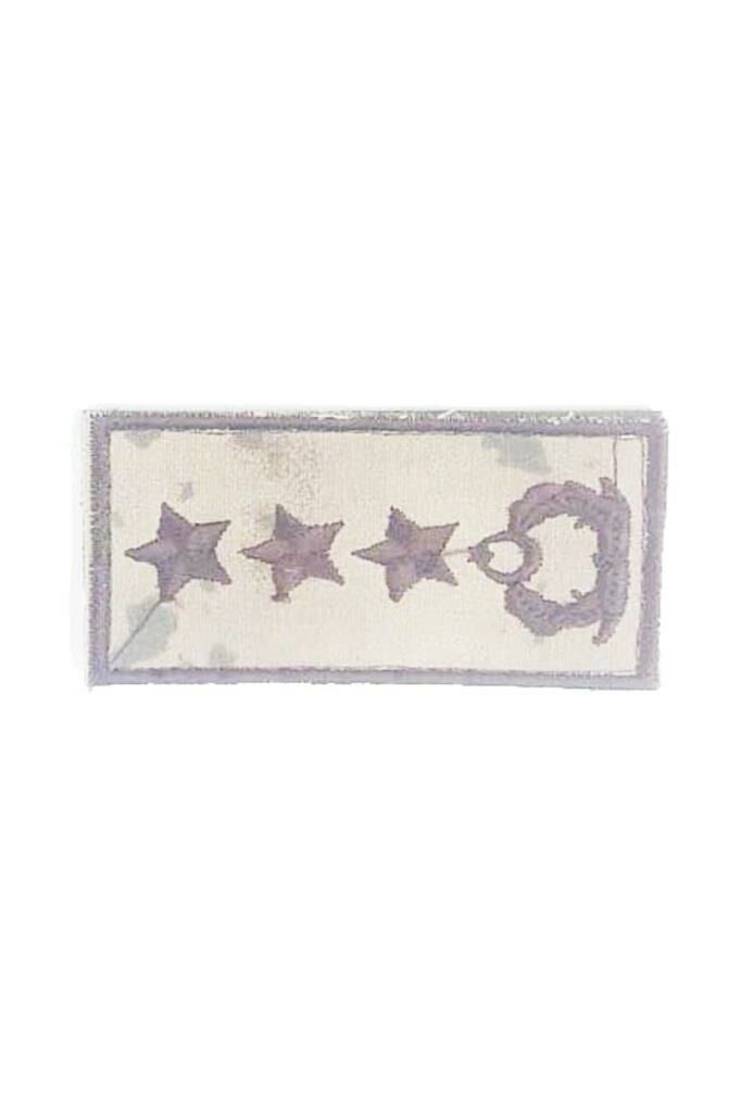 Single Sword Nakış Jandarma Eğitim Rütbe