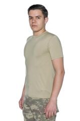 Single Sword Kısa Kol Microfiber T-Shirt Askeri ve Outdoor Microfiber Üst İçlik Fanila Tişört BEJ - 2XL