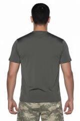 Single Sword Kısa Kol Microfiber T-Shirt Askeri ve Outdoor Microfiber Üst İçlik Fanila Tişört HAKİ - 2XL