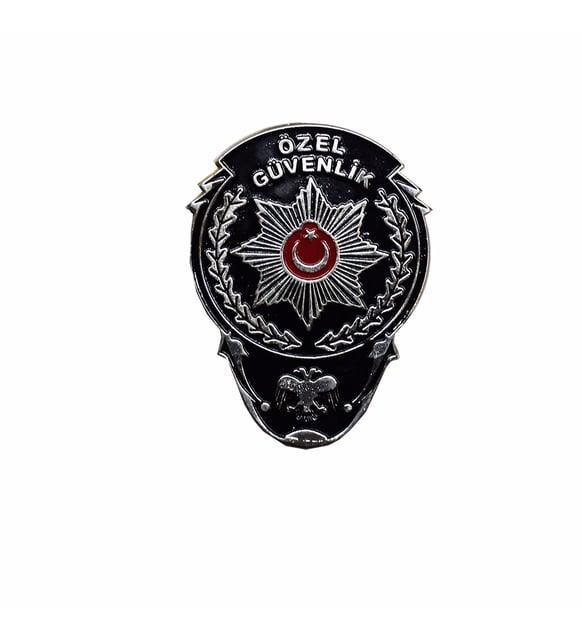 Single Sword Özel Güvenlik Metal Cüzdan Rozeti