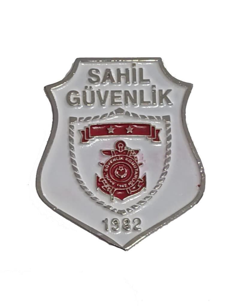 Single Sword Metal Cüzdan Rozeti SAHİL