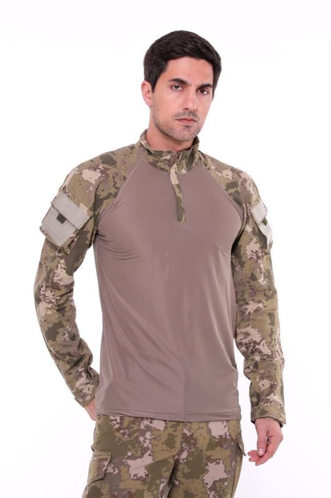 Single Sword Kadın&Erkek Outdoor ve Askeri Combat Tişört Y.TSK - M