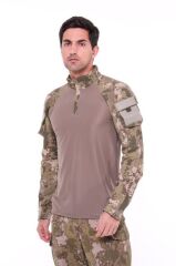 Single Sword Kadın&Erkek Outdoor ve Askeri Combat Tişört Y.TSK - M