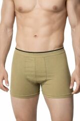 Single Sword Sedef Yıldızı Likralı Boxer 2XL - BEJ