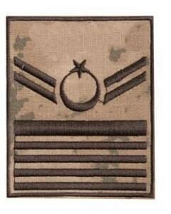 Single Sword Nakış Jandarma Eğitim Rütbe UZM.ÇVŞ.9