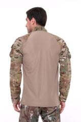 Single Sword Kadın&Erkek Outdoor ve Askeri Combat Tişört MULTİCAM - 2XL