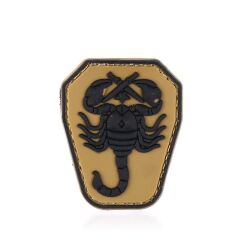 Single Sword Akrep Plastik Patch - Peç Küçük Boy 4Cm X 5,5Cm