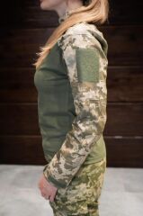 Single Sword Kadın&Erkek Outdoor ve Askeri Combat Tişört PİKSEL - M