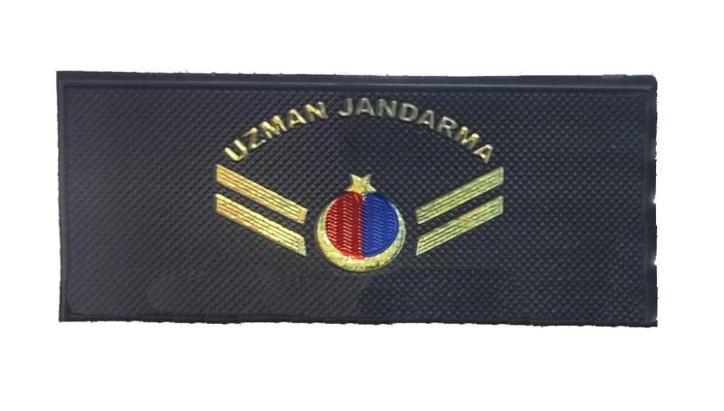 Single Sword Asayiş Mini Rütbe - Yazılı Model UZM.ÇVŞ.3