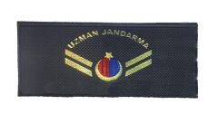 Single Sword Asayiş Mini Rütbe - Yazılı Model UZM.ÇVŞ.4