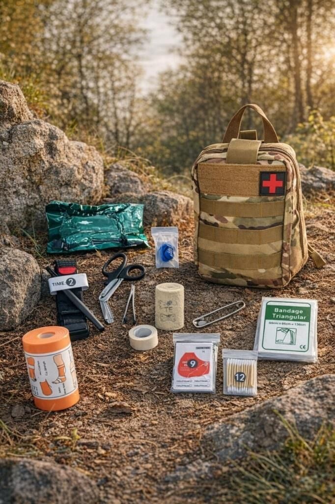 Single Sword İthal İlk Yardım Çantası 12 Parça MULTİCAM