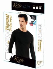 Kota Thermal Body Üst İçlik SİYAH - M-L