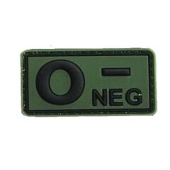 Single Sword Askeri Plastik Peç Kan Grubu HAKİ - 0 RH(-) - 0 RH(-)