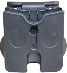 Single Sword Çiftli Şarjör Kılıfı SİYAH