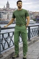 Single Sword Taktik Pantolon HAKİ - 2XL