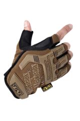Mechanix Yarım Parmak Eldiven- Taktik Destekli Mexhanix Kadın Erken unisex Eldiven XL - KAHVE