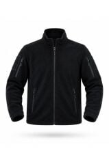 Single Sword Askeri ve Outdoor Erkek&Kadın Taktik Polar Mont-Hırka-Ceket SİYAH - 4XL