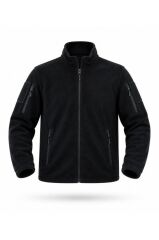 Single Sword Askeri ve Outdoor Erkek&Kadın Taktik Polar Mont-Hırka-Ceket SİYAH - 4XL