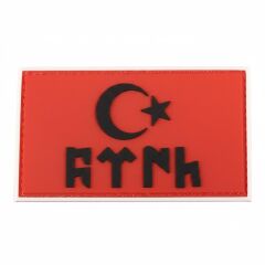 Single Sword GÖKTÜRK Plastik Patch - Peç HAKİ