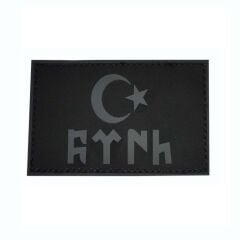 Single Sword GÖKTÜRK Plastik Patch - Peç