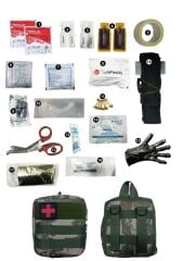 Single Sword İlk Yardım Seti - Çantalı (Yerli Üretim) TSK