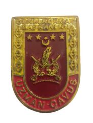 Single Sword Kara Kuvvetleri Metal Cüzdan Arması