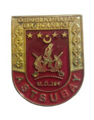 Single Sword Kara Kuvvetleri Metal Cüzdan Arması