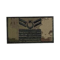 Single Sword Yeni TSK Eğitim Nakış Rütbe (Mini Model) UZM.ÇVŞ.7