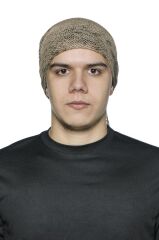 Single Sword Üçgen Fileli Askeri Şal, Fileli Puşi BEJ