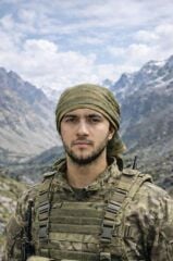 Single Sword Üçgen Fileli Askeri Şal, Fileli Puşi HAKİ