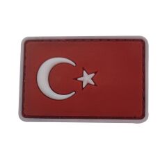 Single Sword BAYRAK Plastik Patch - Peç Küçük Boy 3.5 Cm X 5 Cm