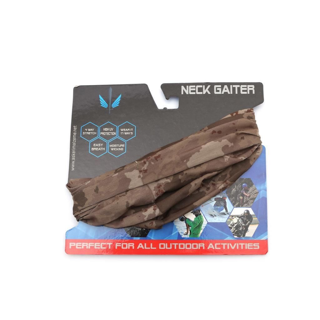 Single Sword Tactical Baff , 17 Farklı Şekilde Kullanılabilen Askeri Bandana TSK