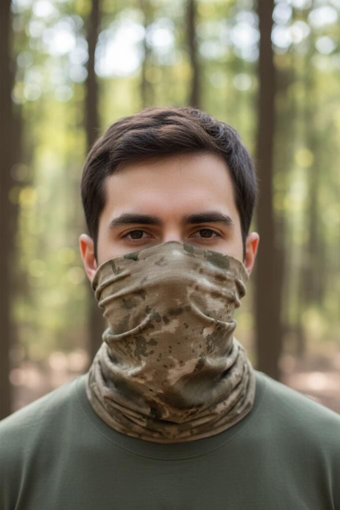 Single Sword Tactical Baff , 17 Farklı Şekilde Kullanılabilen Askeri Bandana JAN
