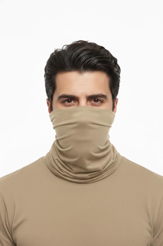 Single Sword Tactical Baff , 17 Farklı Şekilde Kullanılabilen Askeri Bandana BEJ